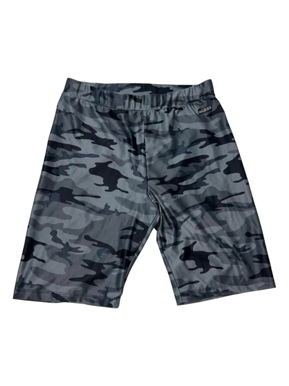 Guess‎ Camouflage Grey and Black Athletic Biker Shorts